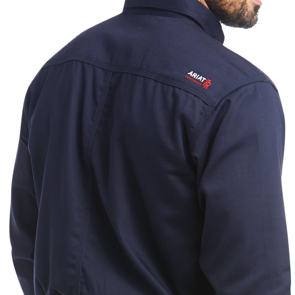 Ariat FR Solid Work Shirt in Navy